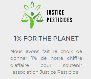 Maison Carrillo a rejoint 1% pour la planéte et soutient Justice Pesticides