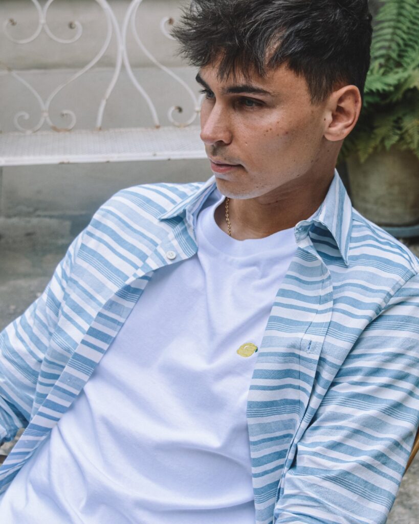 T-shirt blanc manches courtes