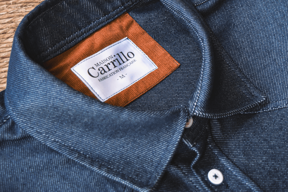 Surchemise en jean made in France