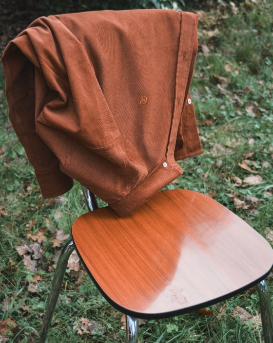 Chemise Jack velours made in France