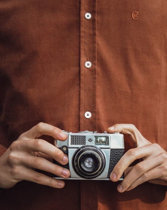 Chemise Jack velours made in France