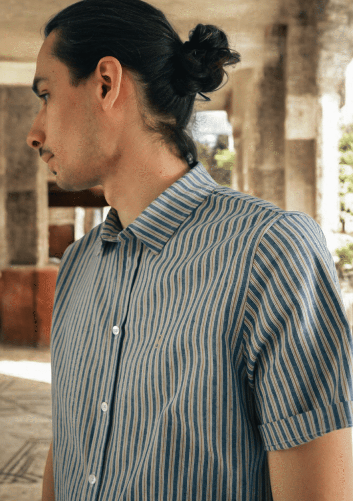 Chemisette rayée made in France