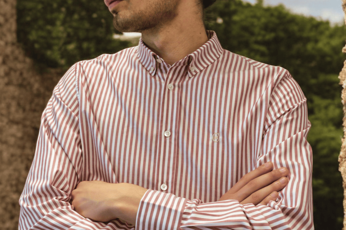 Chemise rayée fabriquée en France Maison Carrillo