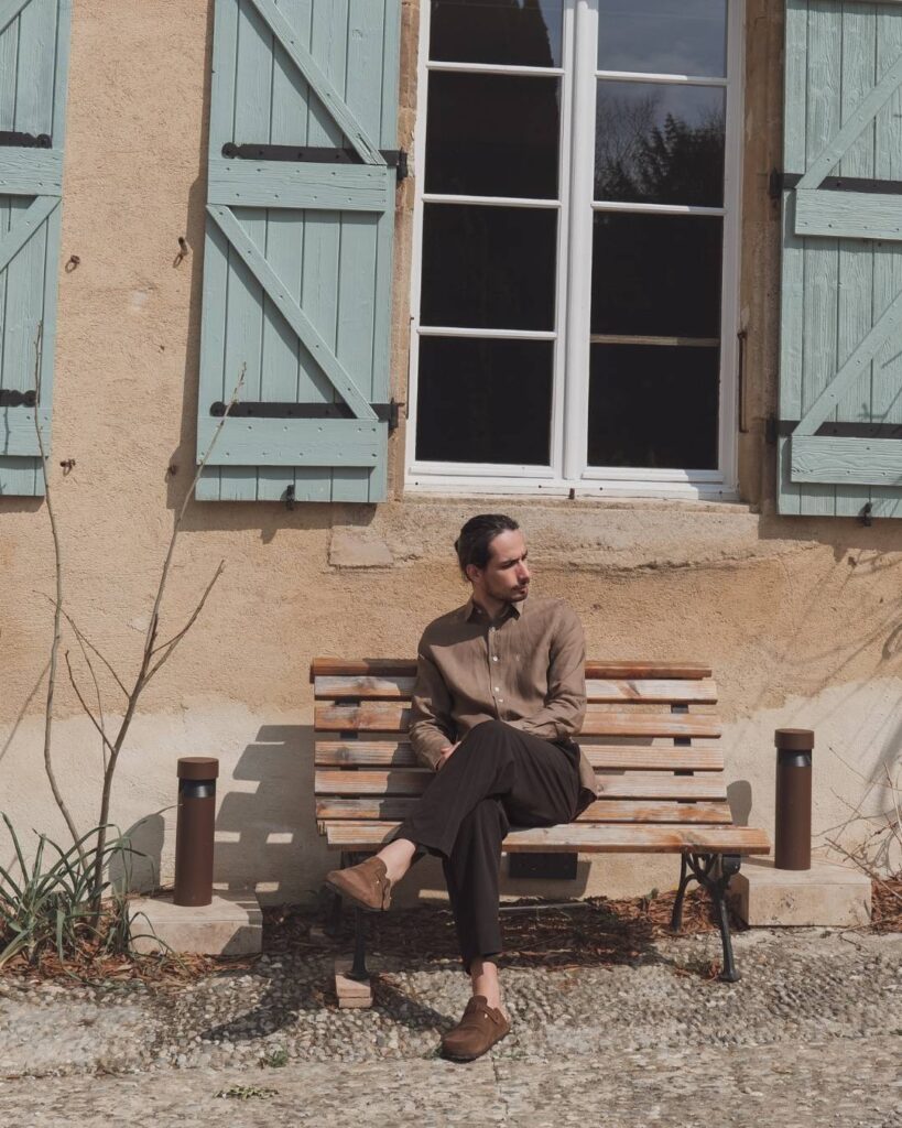 Chemise lin fabriquée en France