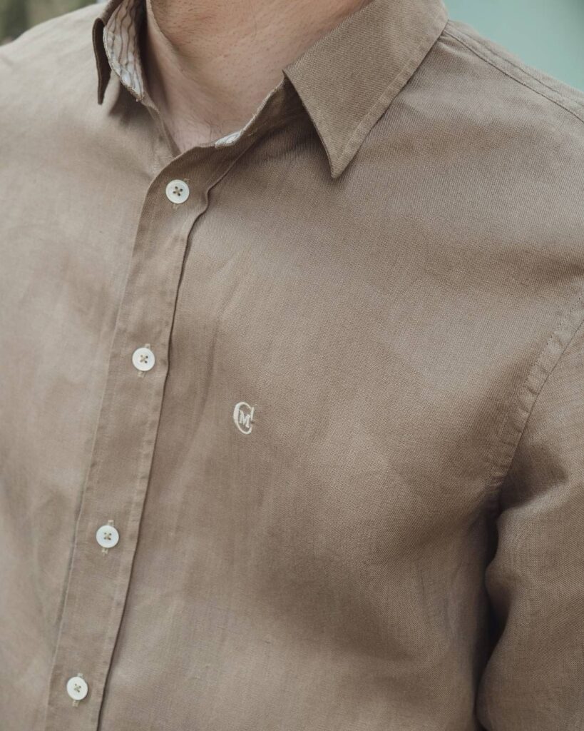 Chemise lin fabriquée en France