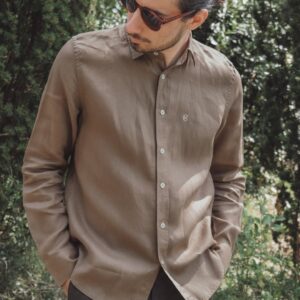 Chemise lin fabriquée en France